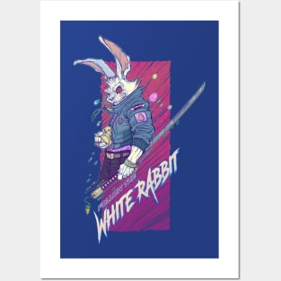 WEIRDO - Follow The White Rabbit - Protector - Blue Posters and Art